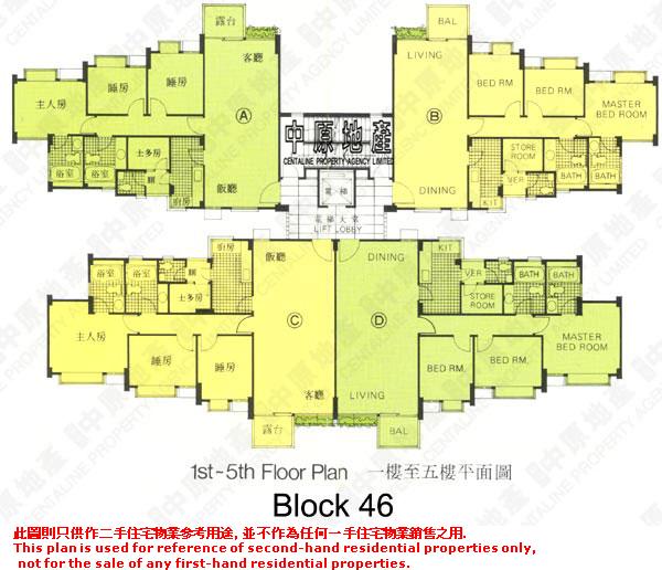 中原數據 大埔半山 康樂園翡翠花園的成交記錄