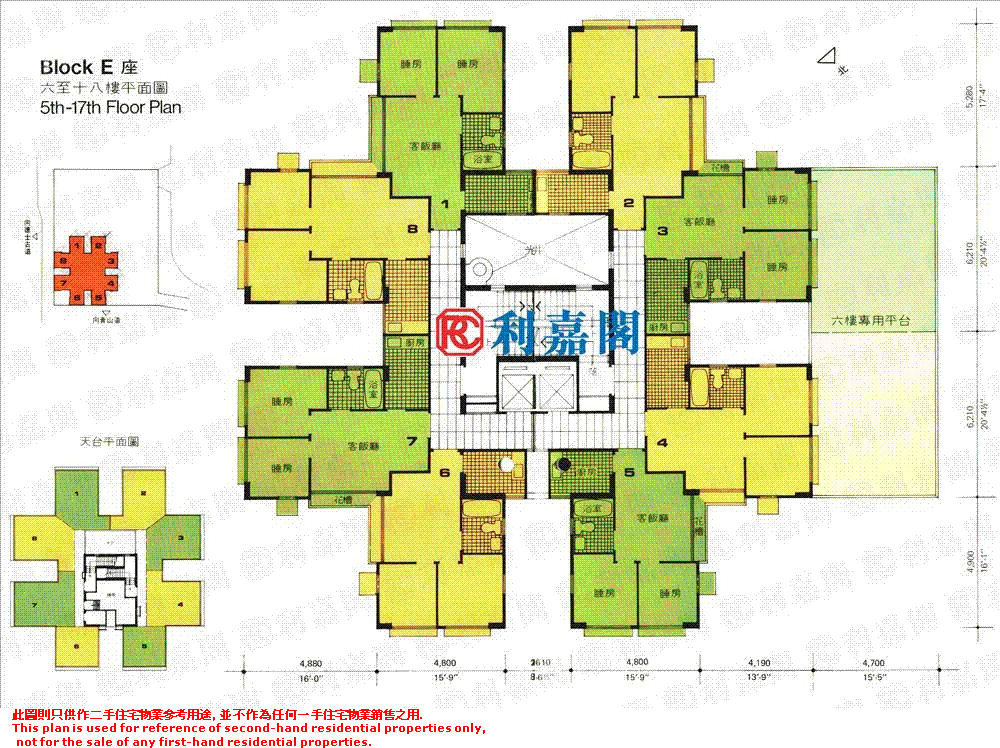 荃灣荃灣花園荃灣花園翡翠閣 E座 樓市成交數據 樓價 成交 地產 利嘉閣數據